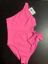 womens pink one piece swimsuit