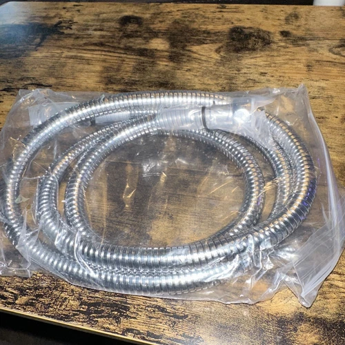 Signature Hardware SHH1010CP 60" Stretchable Hand Shower Hose, Chrome - Picture 1 of 3