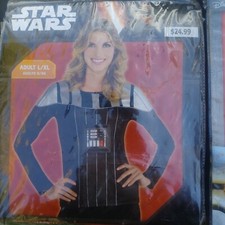 Darth Vader Disney Star Wars Adult L/XL Long Sleeve Top Halloween Costume