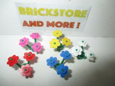 Lego - Pflanze Blumenstiel Fleur 3741 3742 - Farbe & Menge wählbar