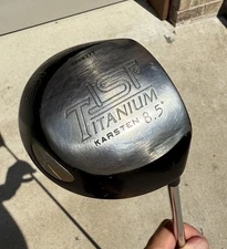 Ping ISI Titanium Tec Karsten Driver 8.5 Stiff-Flex Bi Matrx 44.5” Head Cover