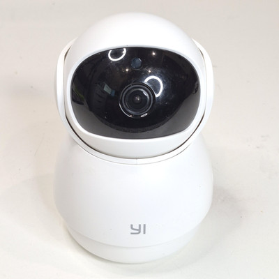   YI Dome Guard YRS.3521 Indoor PTZ WiFi Security Camera Tested Reset White