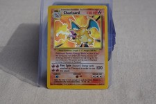 Pokemon TCG CHARIZARD 4/102 Base Set Holo Rare Unlimited Holographic WOTC 1999