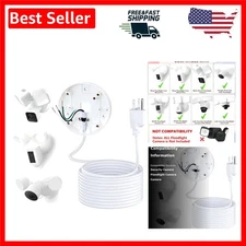 Certified 20ft Power Cable & Mount for Blink, Nest & Floodlight Cameras