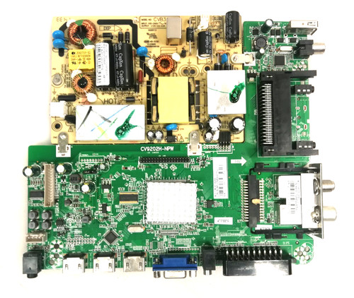 Main Board/Netzteil CV9202H-NPW für LED TV JTC Model: DVB-PC132090HCAS