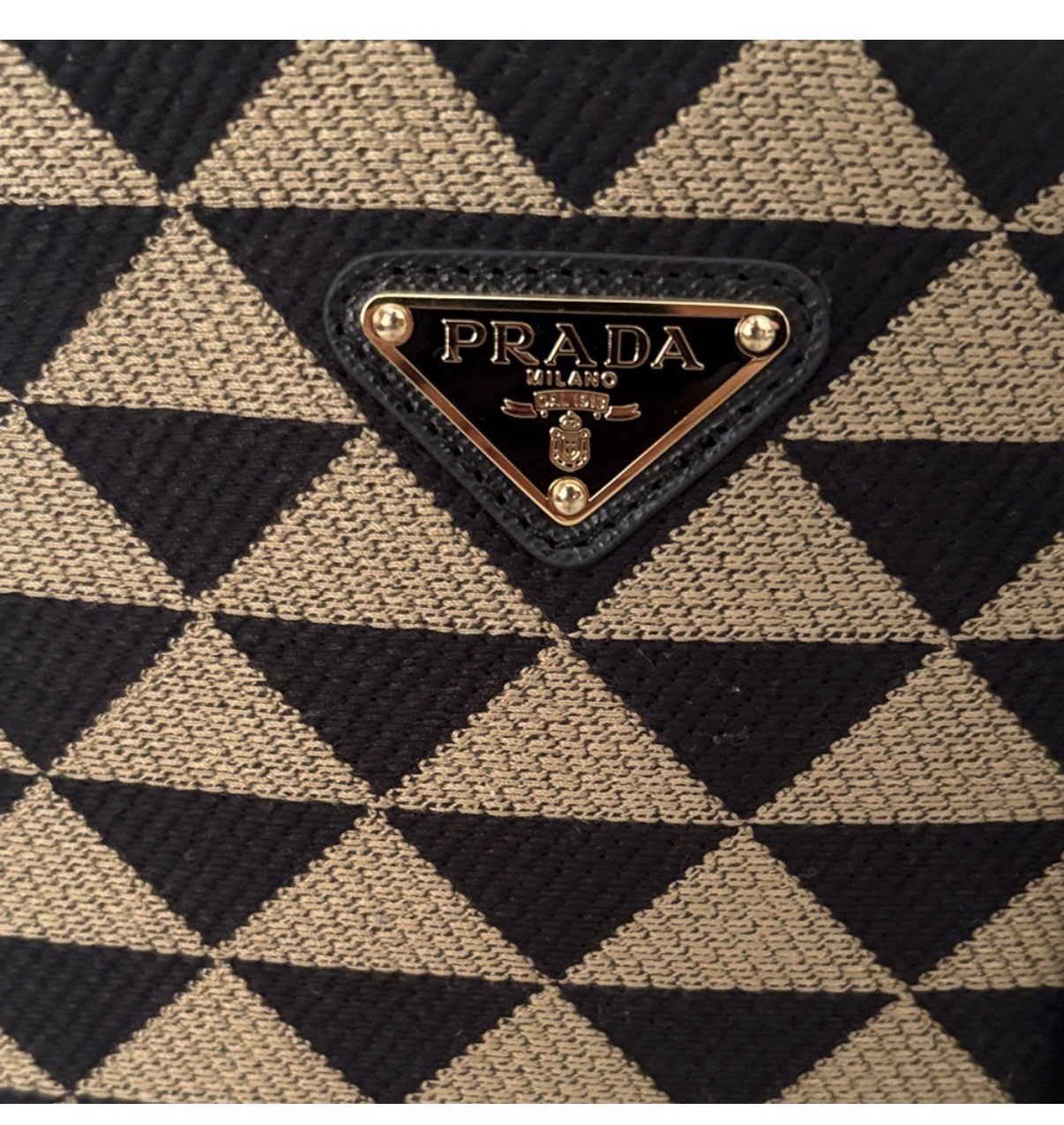 Small Tote Handbag Checkered - image 2