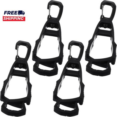 4 Pcs Glove Clips Glove Holder for Work Grabber Holder Clip to Pants