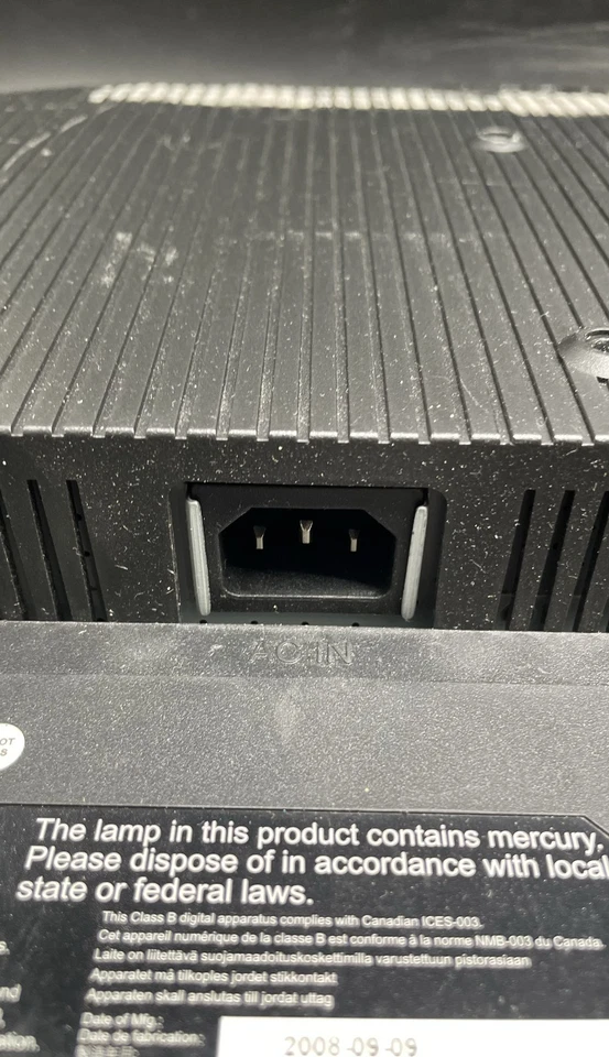 ViewSonic VA2226W-11 22" Widescreen LCD Monitor 1680x1050 VGA DV - Image 4 of 4