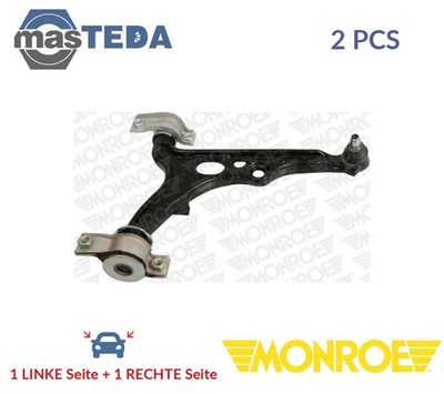 L12501 LINKS RECHTS QUERLENKER SATZ VORNE OUTER NIEDRIGER MONROE 2PCS NEU