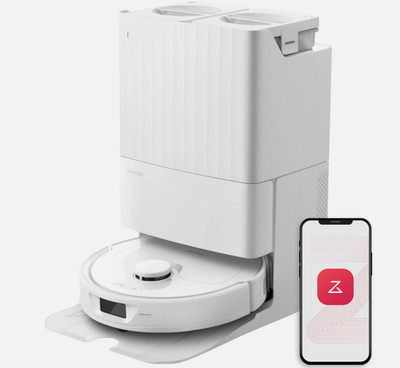Roborock Q Revo Robot Vacuum with Multifunctional Dock - White