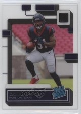 2022 Panini Clearly Donruss Rated Rookie Dameon Pierce #90 6k8