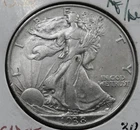 1938-p, Walking Liberty silver half dollar