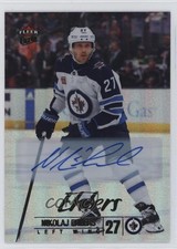 2024-25 Upper Deck Fleer Ultra Rainbow Foil Auto Nikolaj Ehlers #75 Auto 1qc3