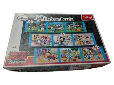 Trefl Puzzle Mickey Mouse & Friends 348 Teile Cartoon Disney Kinderpuzzle