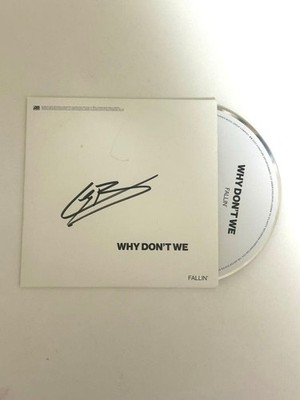 Corbyn Besson Autographed Cd Why Don'T We