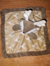 LEVTEX Brown DEER Baby Security Blanket Lovey Antlers Hunting Soft Plush