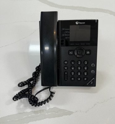 Polycom Plantronics VVX 250 VoIP Black Business Office Desk Phone (4)