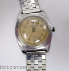 VINTAGE ROLEX PERPETUAL SUPER BALANCE WATCH BUBBLEBACK 2940 ROSE DIAL