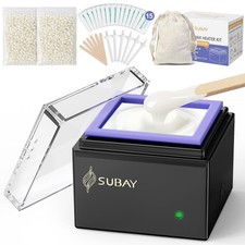 Nose Wax Kit Men, Cordless Wax Warmer for Hair Removal, Mini Nose Ear Eyebrow...