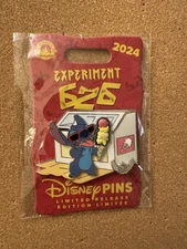 Disney 2024 STITCH Experiment 626 Scented Ice Cream Pin , Limited Release New