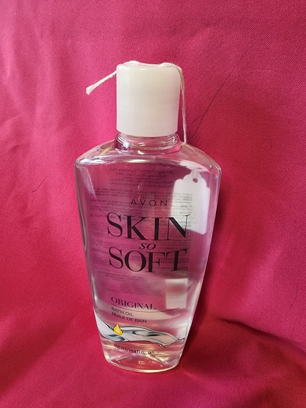 Avon Skin so Soft 16.9oz Unisex Original Bath Oil Bottle- New