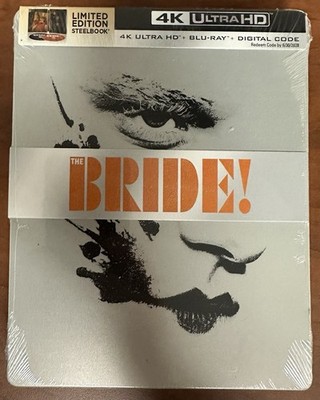 The Bride! [4K UHD + Blu-ray + Digital] Steelbook, New/Sealed