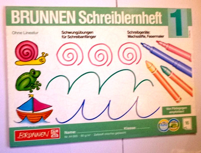 Brunnen Schreiblernheft 1, DIN A4 quer, 80g/m², Neu