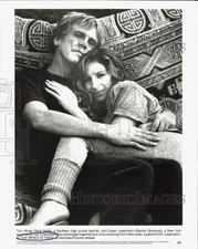 1991 Press Photo Nick Nolte and Barbra Streisand star in "The Prince of Tides."