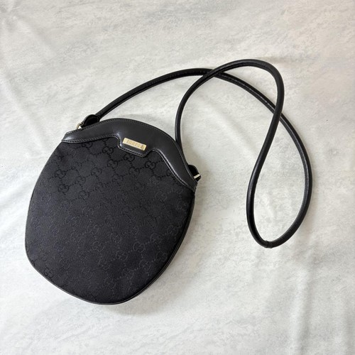 Gucci Gg Canvas Schultertasche rund schwarz m2_0706