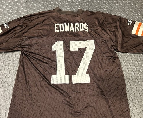 Braylon Edwards Reebok Browns Jersey Men’s XL - Picture 7 of 8