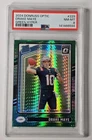 2024 Panini Donruss Optic - #229 Drake Maye RC - Green Hyper Prizm - PSA 8 NM-MT