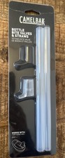 CamelBak Eddy: 1 Water Bottle Bite Valves 2 Straws Clear Replacement New