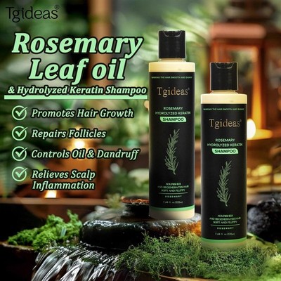 TgideasRosemary Hair  Growth Shampoo Complements anti Hair Loss Treatments  2pcs