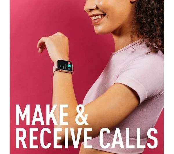 REFLEX ACTIVE Series 23 Smart Watch Rose Gold & Pink Fitness Tracker - Grade C, photo 2 of 4
