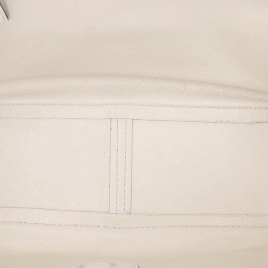 PRADA 1BG483 Triangular Logo Plate Leather Handba… - image 4