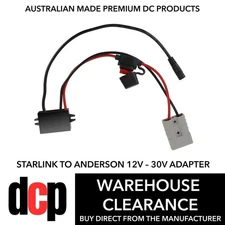 Starlink Mini 12V–30V Voltage Booster Power Adapter | Anderson 50A Plug