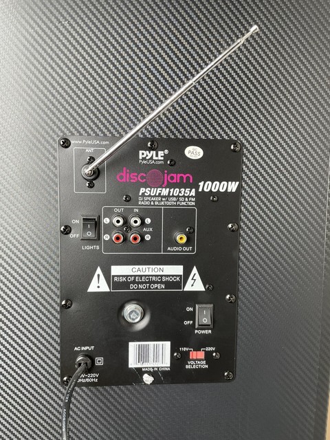 pyle disco jam psufm1035a