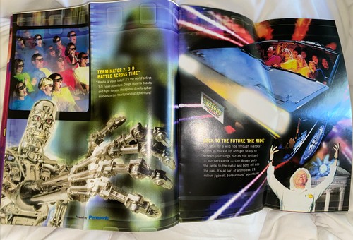 1999 Universal Studios (Live The Movies) Theme Park Brochure Guide - Picture 4 of 11