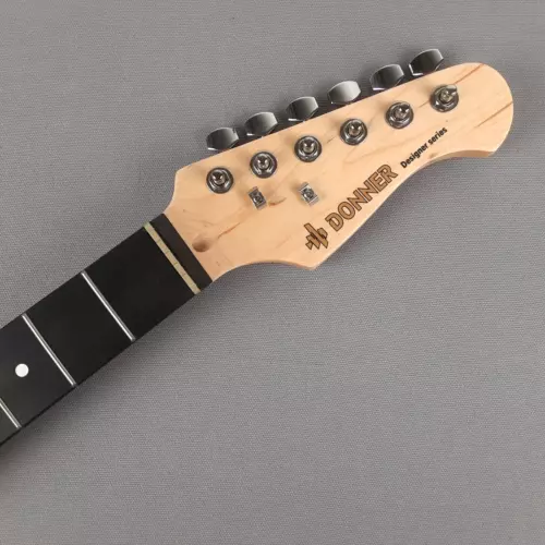 Strat S Style 22 Fret Electric Guitar Neck ~ 25.5" Scale ~ Sealed Tuners