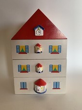 Vintage 1980s Sanrio Hello Kitty My Melody fun Come Alive Wooden Jewelry Box