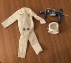 Vintage 1966 Captain Action Flash Gordon Suit, Helmet, Belt Ideal