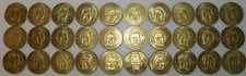 1997 Pinnacle Mint Hockey Brass Coins You Pick your Coin Finish Your Set
