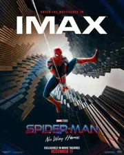 Spider Man No Way Home IMAX ticket for Cineplex Winston Churchill December 18th