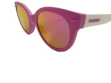Havaianas Noronha/S 22UVQ Lilac White w/Purple Mirror 47mm Sunglasses