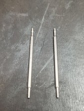 Set of 2 24mm Double Shouldered Ultra Thin Spring Bars