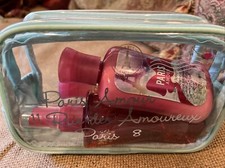 New Bath Body Works PARIS AMOUR Lotion/Shower Gel/Mist Gift Set of 3 W/Case