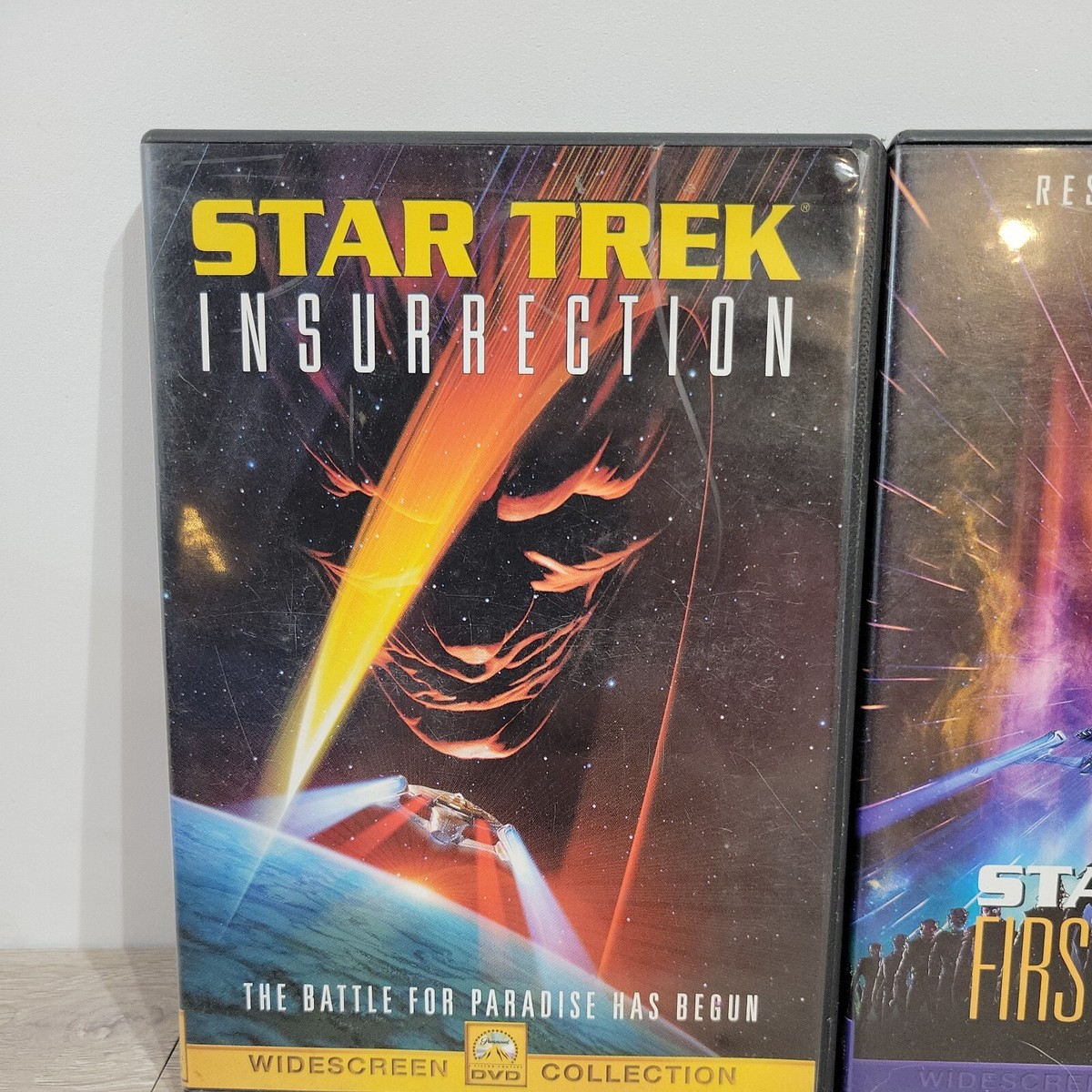 Star Trek The Next Generations Movies DVDs Nemesis Insurrection
