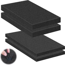 4 Pcs Pick and Pluck Foam Sheets 2 Size Polyurethane Pick Apart Foam Inserts Pad