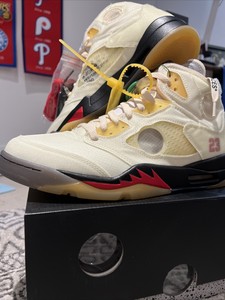 Nike Air Jordan V (5) Retro de Color Blanco Vela Virgil (DH8565-100) para  hombres talla 11 | eBay