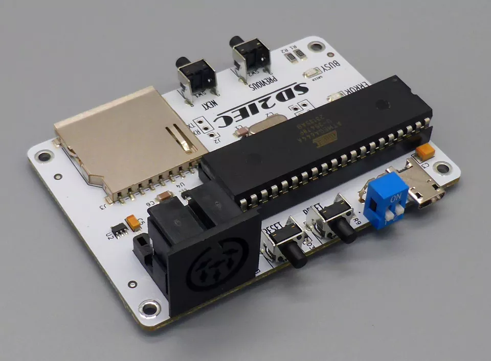 SD2IEC für Commodore ( C64 , C128 , C128D , VIC-20 , C16 , C116 , PLUS4 , SX64 )